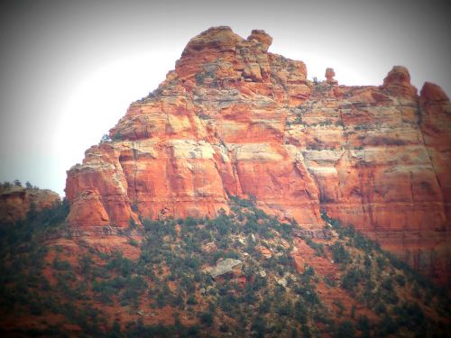 sedona rock landscape