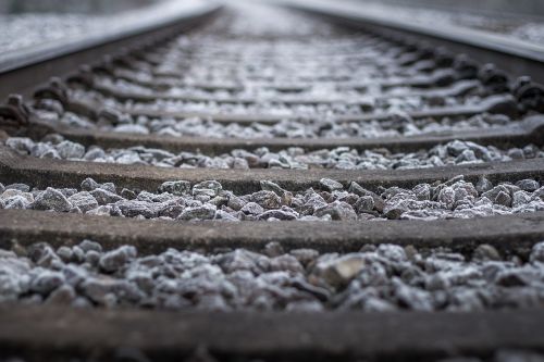 seemed railroad tracks railway