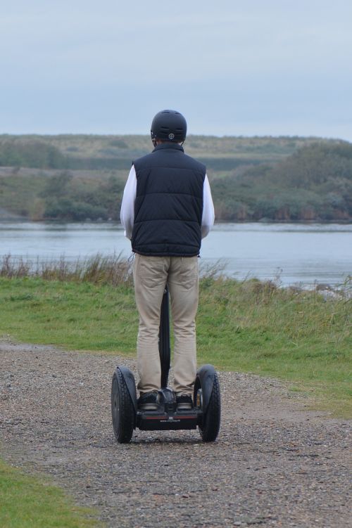 segway getting there and getting around man