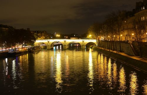 Seine River At Night