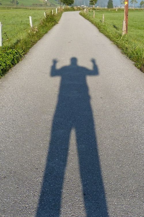 selfy shadow self portrait