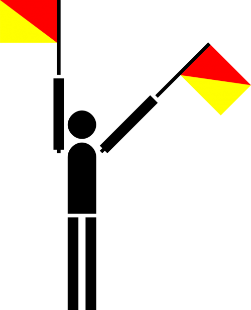 semaphore flag naval
