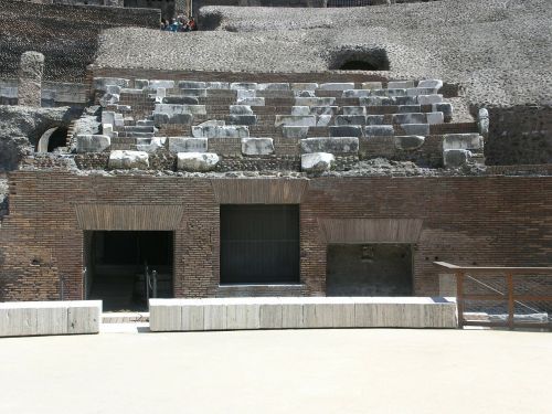 senate seating colosseum italy