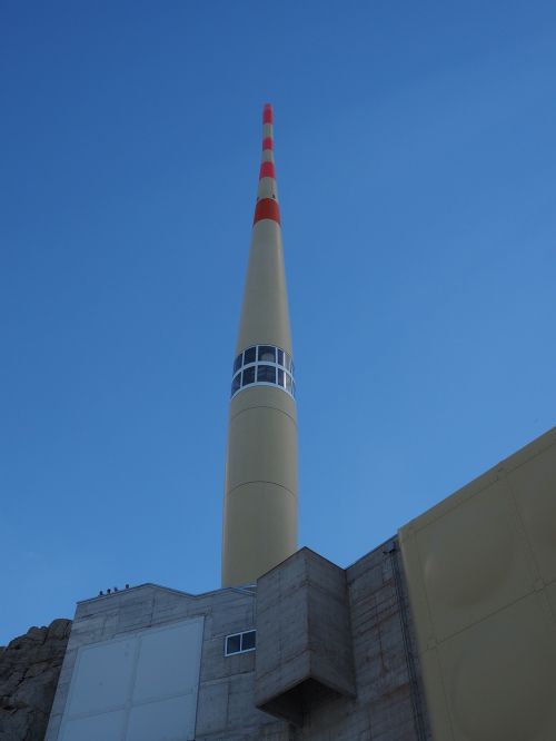 send system transmission tower säntis