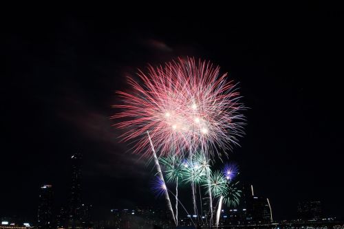 seoul international fireworks festival the night sky yeouido