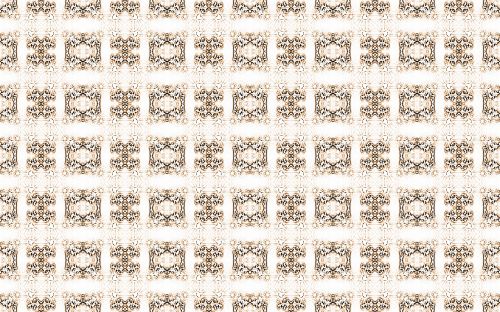 Sepia Stencil Pattern