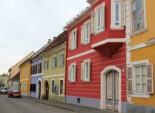 series colorful homes