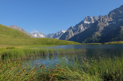 serre-chevalier lake mountain