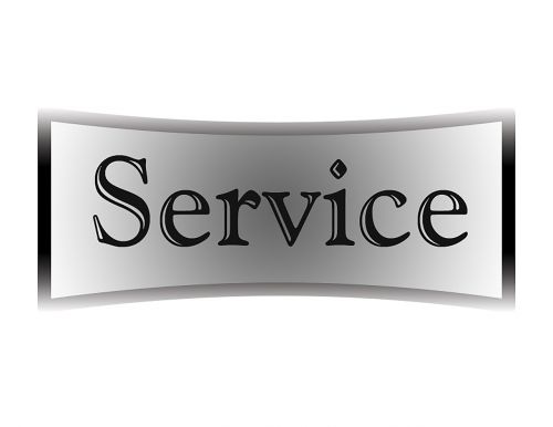 service customer service white