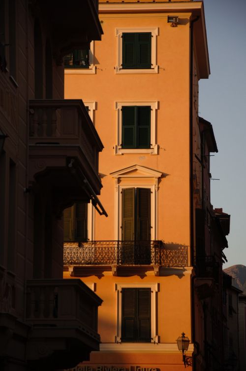 sestri levante liguria alley