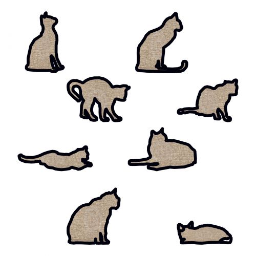 Set Of Cats