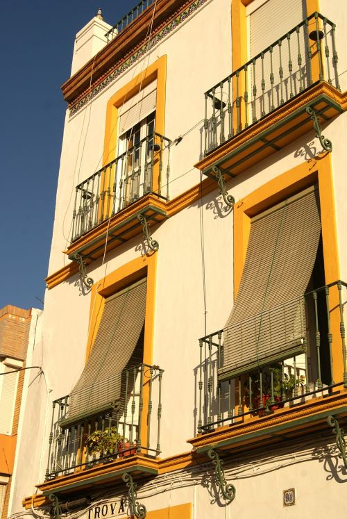 seville spain window