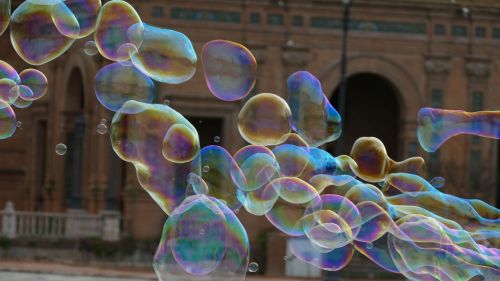 seville soap bubbles holiday