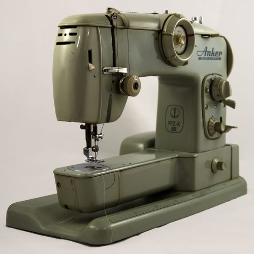 sewing machine anchor hand labor