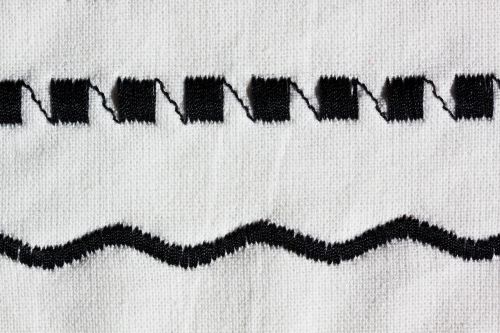 sewing machine embroidery black