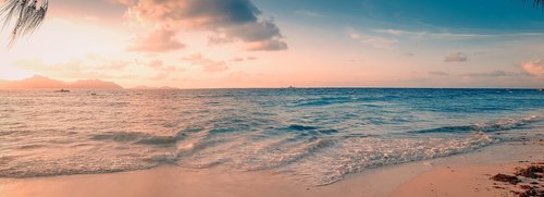 seychelles  panorama  sea