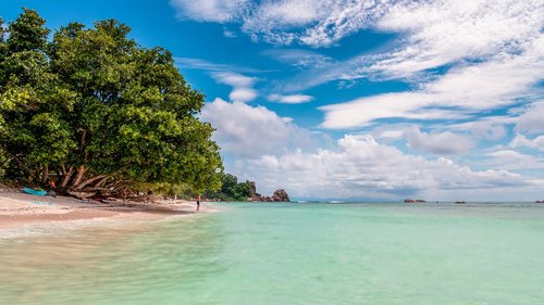 seychelles  paradise  beach