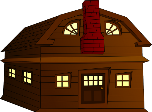 shack hut wooden