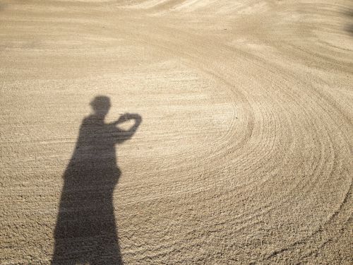 shadow sand spirals