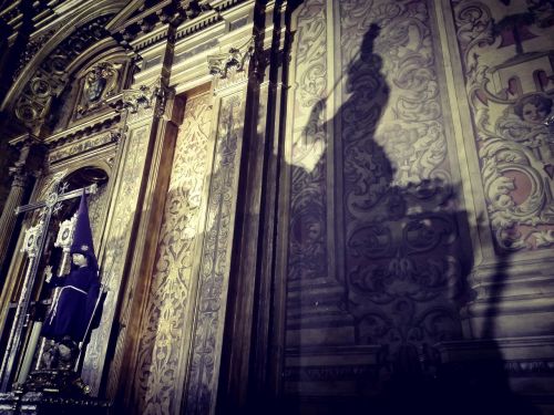 shadow effect of light church