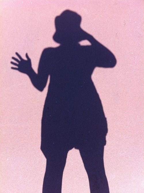 shadow silhouette person