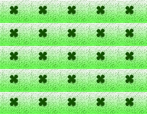 Shamrock Pattern Background