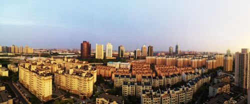 shanghai good weather twilight