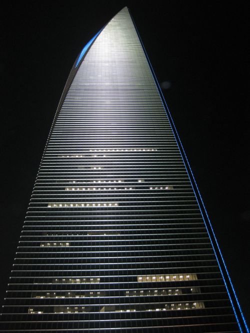 shanghai skyscraper modern