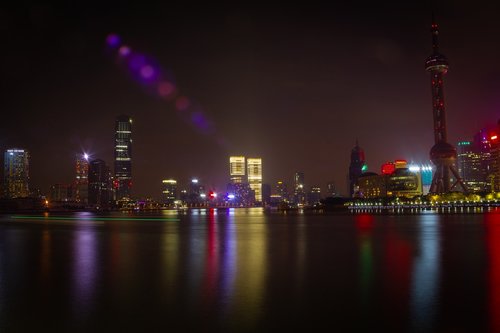 shanghai  skyline  metropolis