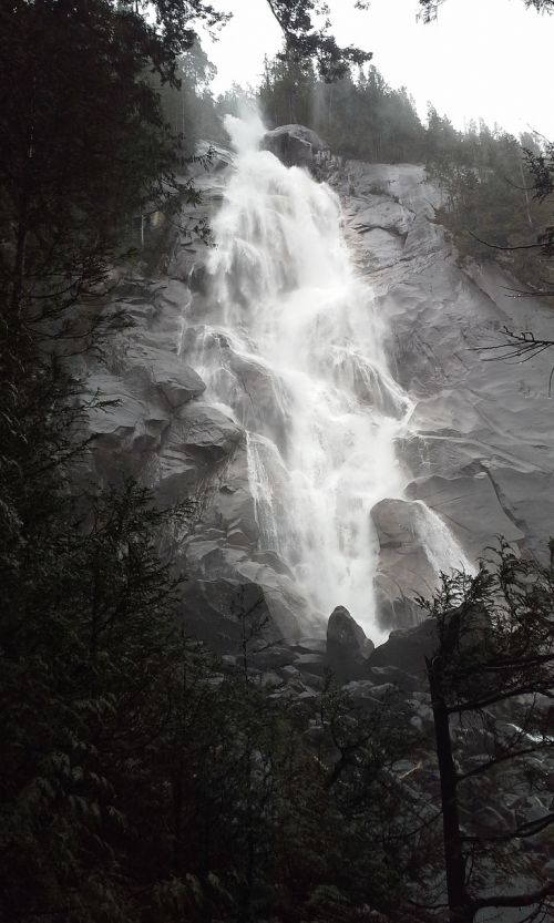 shannon falls british columbia squamish