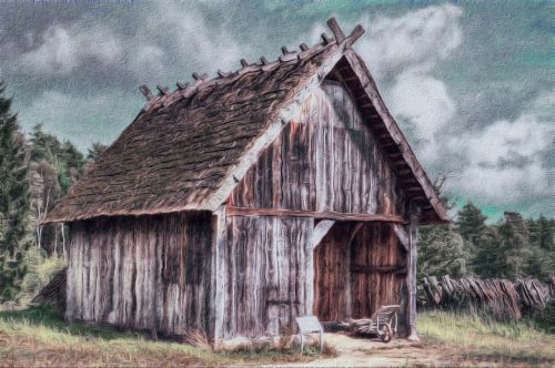 shed picture landscape