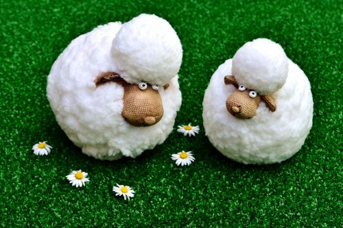 sheep figures funny