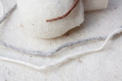 sheep's wool sheep wool-felt natural fiber