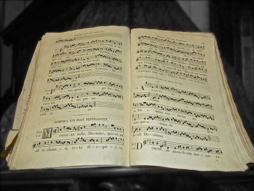 sheet music book sheet