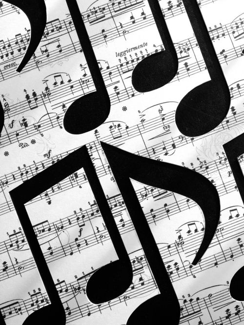 sheet music music contour