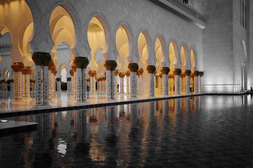 sheikh zayed mosque abu dhabi uae