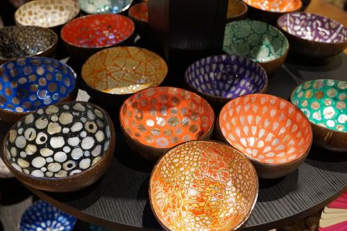 shell craft bowls