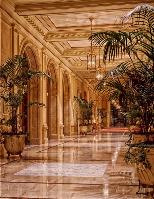 sheraton palace hotel lobby architecture