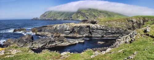 shetland isles scotland panorama