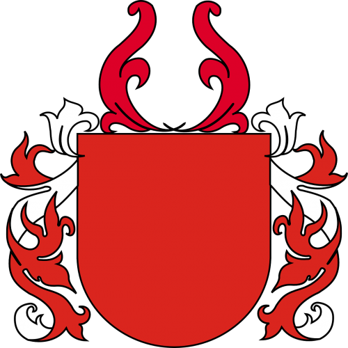 shield coat of arms red