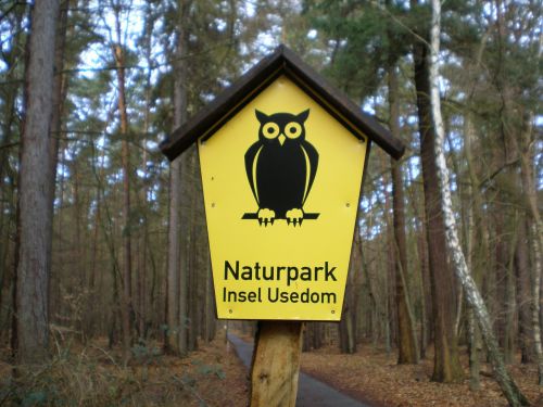 shield sign nature park