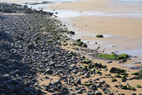 shingle beach sea sand