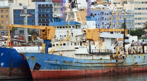 ship scrap port