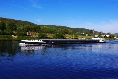 ship freighter river