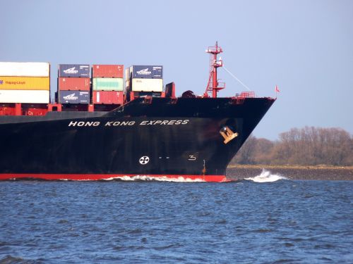 ship container elbe