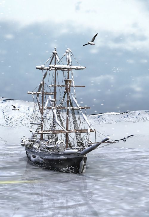 ship water ice