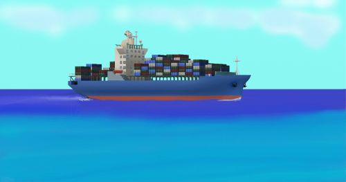 ship container shipping