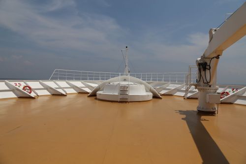 ship deck sea