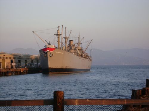 ship ocean dock