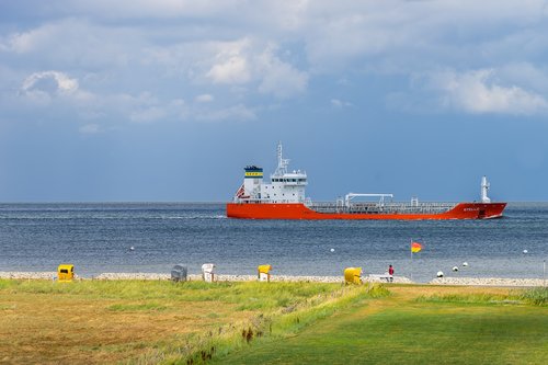 ship  tanker  north sea